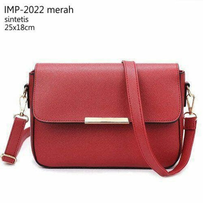 Tas Wanita Tas Branded Tas Murah  - 180 Merah