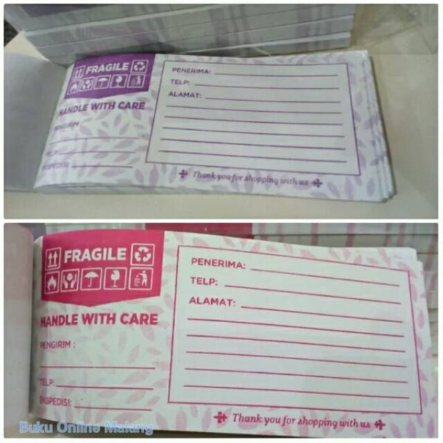 

Label Pengiriman barang online shop