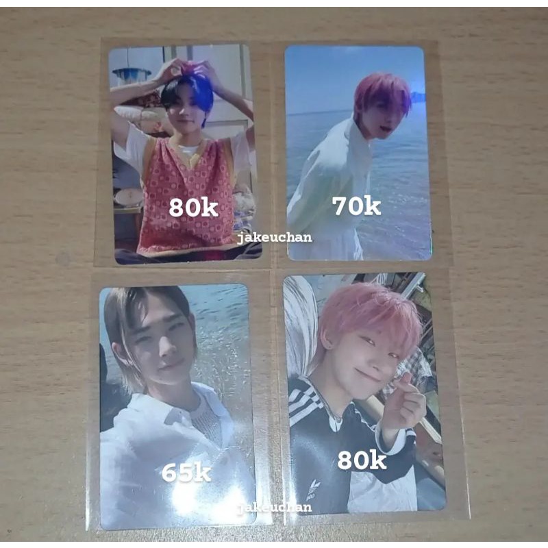 pc photocard odysseus charybdis hologram sunoo jungwon ni-ki riki enhypen