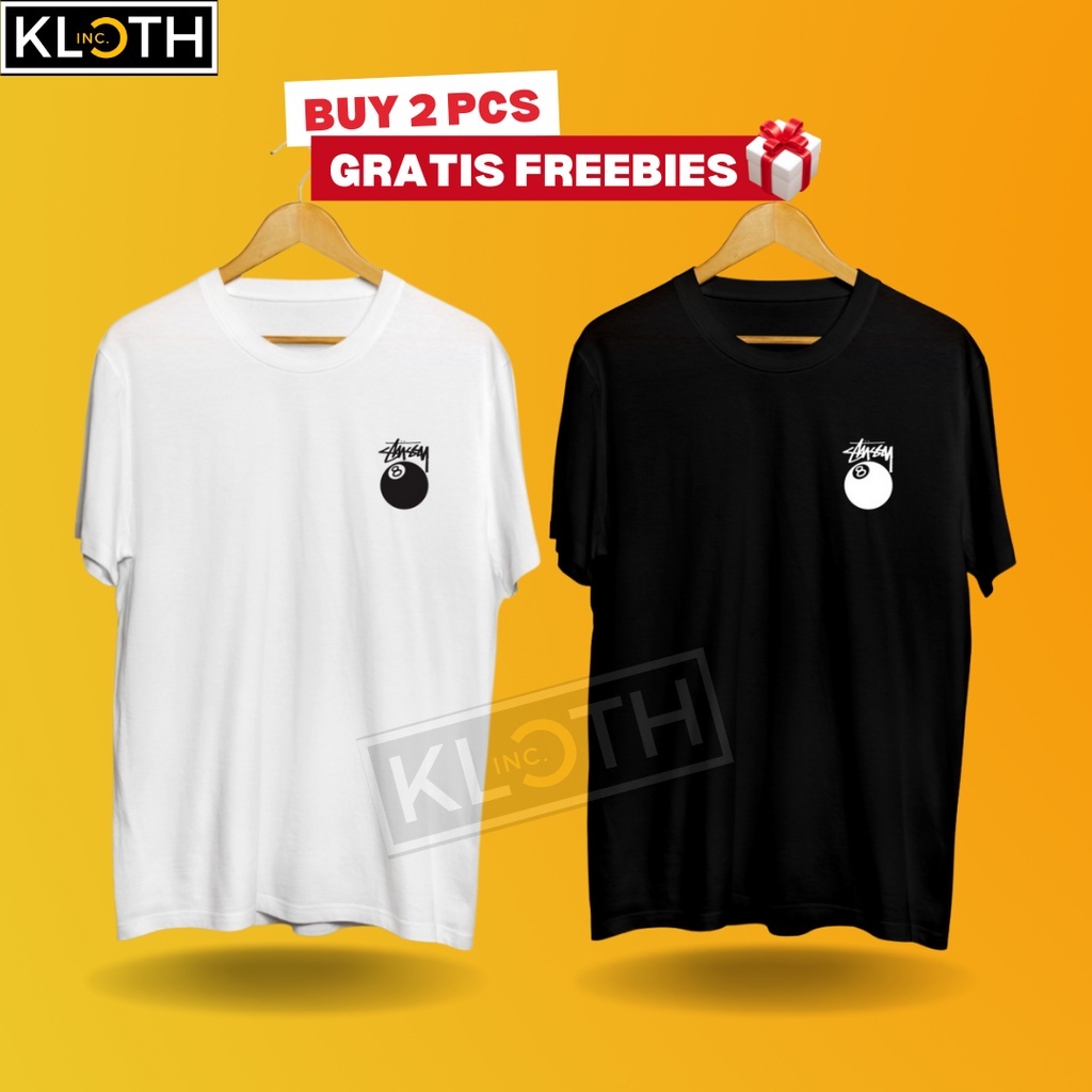 [BTS] Kaos BTS Namjoon RM Billyard 8 Ball Stssy Cotton 24s Premium Bisa Upgrade Lengan Panjang