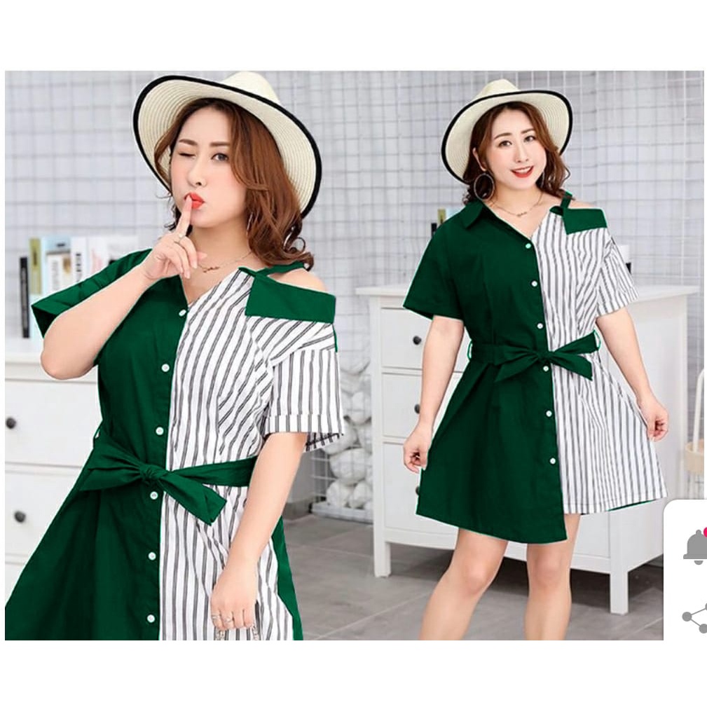 [MCFK] Dress Tamara / Dress Wanita / Dress OOTD Ala Selegram / Dress Model Kekinian / Fashion Wanita Murah / Dress Jumbo