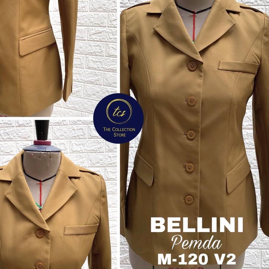 Update Seragam BELLAGIO,  BELLINI Blazer Jas Pemda Pangkat, Seragam PNS, Seragam Dinas, M-120 한