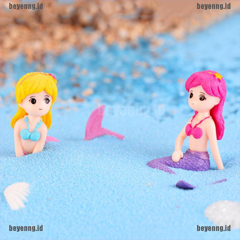 Bey Miniatur Mermaid Untuk Dekorasi Taman Minifairy Gardenrumah Boneka DIY