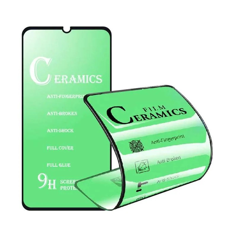 Anti Gores Ceramic Samsung A72 A21 A11 A70 A02S A70 J2 Prime Tempered Glass Full Cover Screen Protector Pelindung Layar HP
