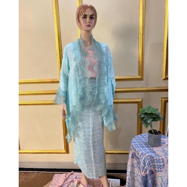 set outer lace nagita batik