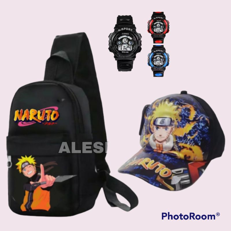 Waistbag/Tas Selempang Anak Laki-Laki Karakter FF Super Hero Murah