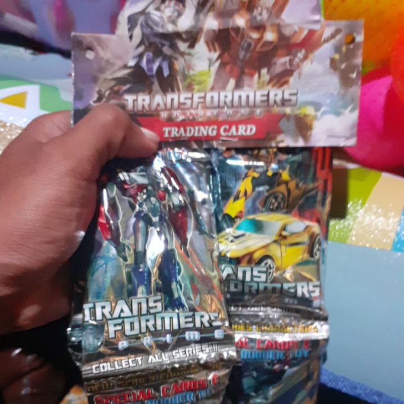 koleksi kartu/ trading card TRANSFORMERS
