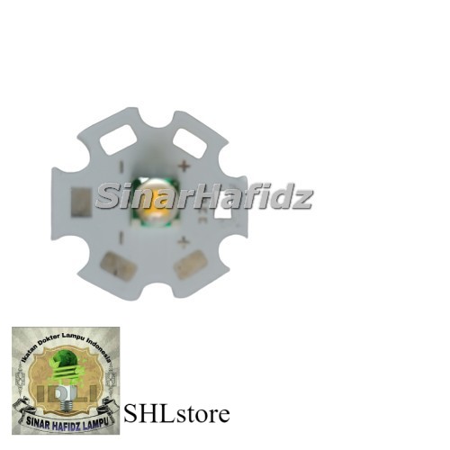 Chip Led Cree Xml2 Xm-L2 10w Warna Kuning Pcb 16/20mm