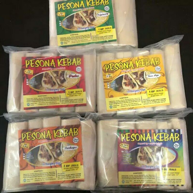 

Kebab Pesonan / Pesona Kebab isi 5pcs