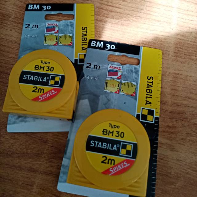 Stabila BM30 meteran gulung 2m meteran tukang