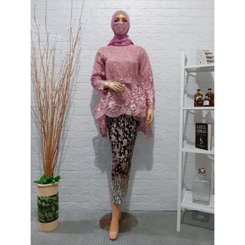 COD STELAN KEBAYA RINJANI TULLE PREMIUM/KEBAYA TERBARU