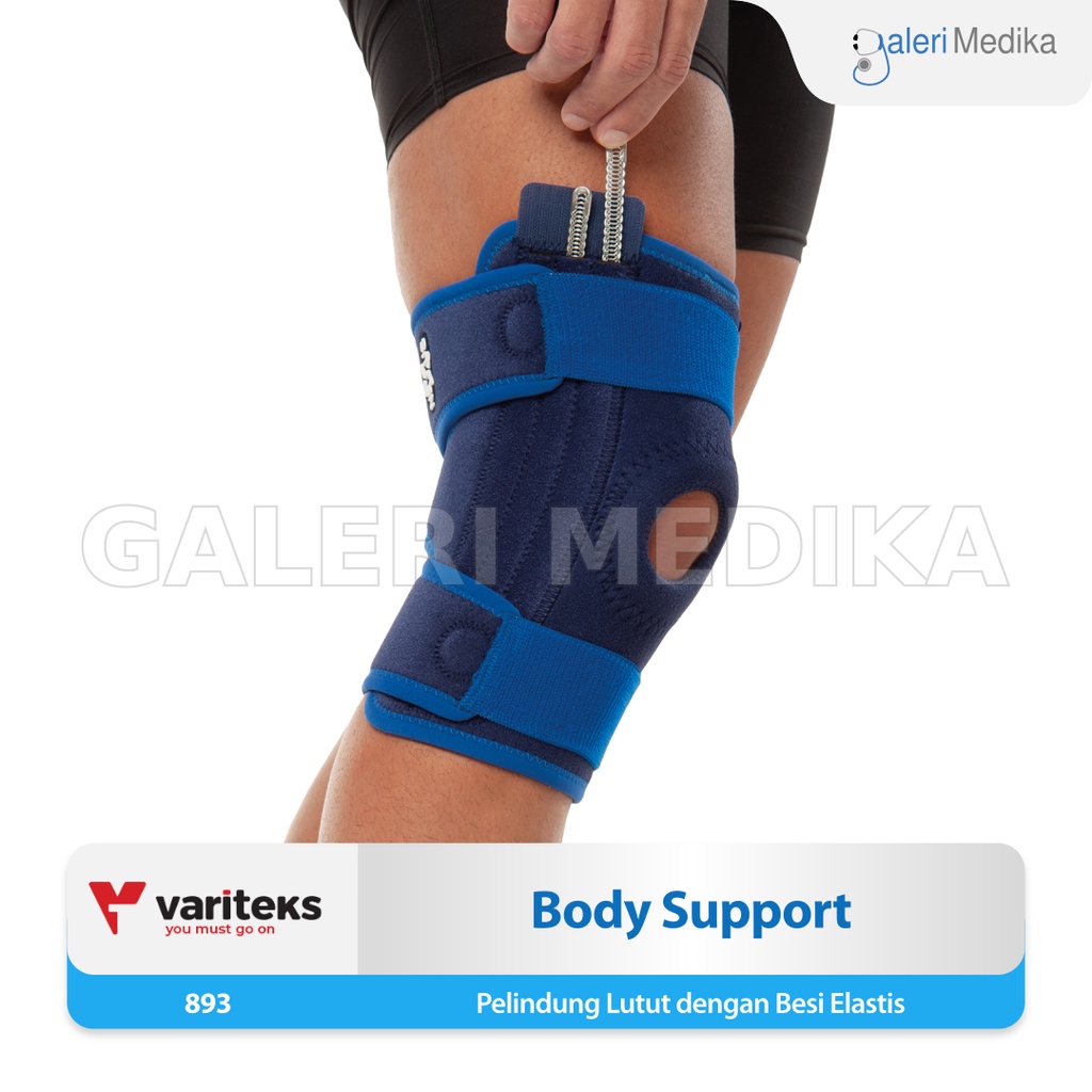 Variteks 893 Knee Support With Flexible Stays - Alat Pereda Nyeri Tendonitis dan Artritis