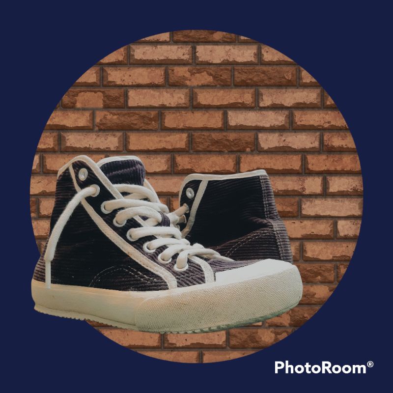 Pijak bumi shoes sakka skeleton black preloved