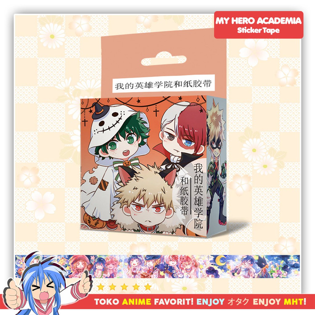 Sticker Tape : Boku no Hero 1.5 x 50cm