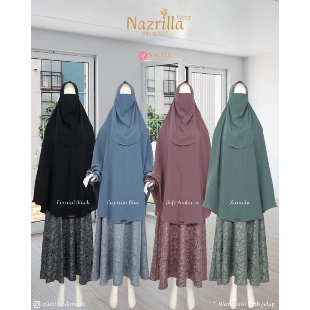 NAZRILLA Part 2 By NACITA | GAMIS SET KONFIRM ORDER