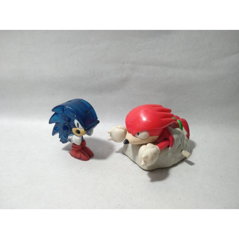 Sonic The Hedgehog Landak Burger Kings Kids Meals Mix Happy Meal Mcd Mcdonalds Rare Jadul Antik Lawa