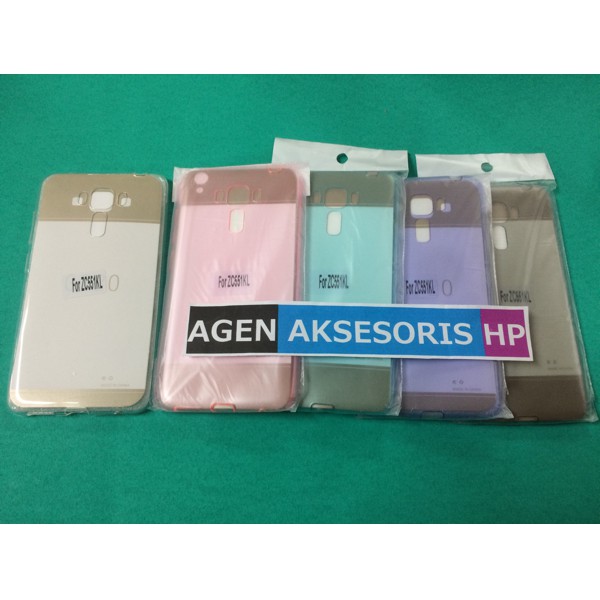 Soft Case Zenfone 3 Laser 5.5" Asus ZC551KL Ultrathin Silikon Elastis