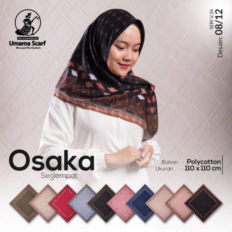 Hijab Segi Empat OSAKA - Umama Scarf