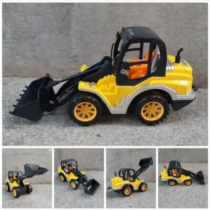 MAINAN TRUK BULDOZER ANAK EDUKATIF - MAINAN TRUK BULDOZER ANAK