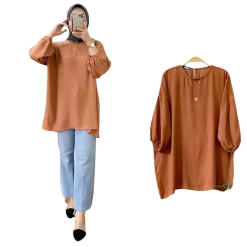 baju wanita kekinian atasan Daira Blouse / Baju Atasan Jumbo / Terbaru 2021 / Kekinian / Baju Wanita