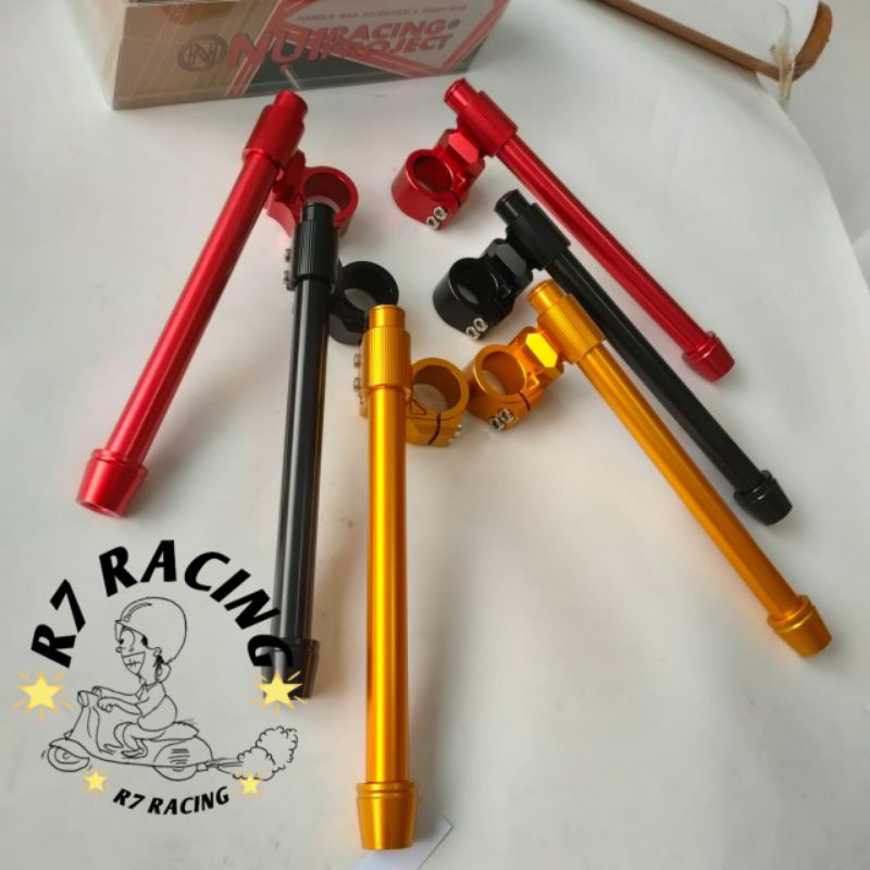 Stang Jepit Nui M-HI ROW Ninja 250fi. Ninja 250 Karbu. Z25 RR Mono Ukuran 37mm
