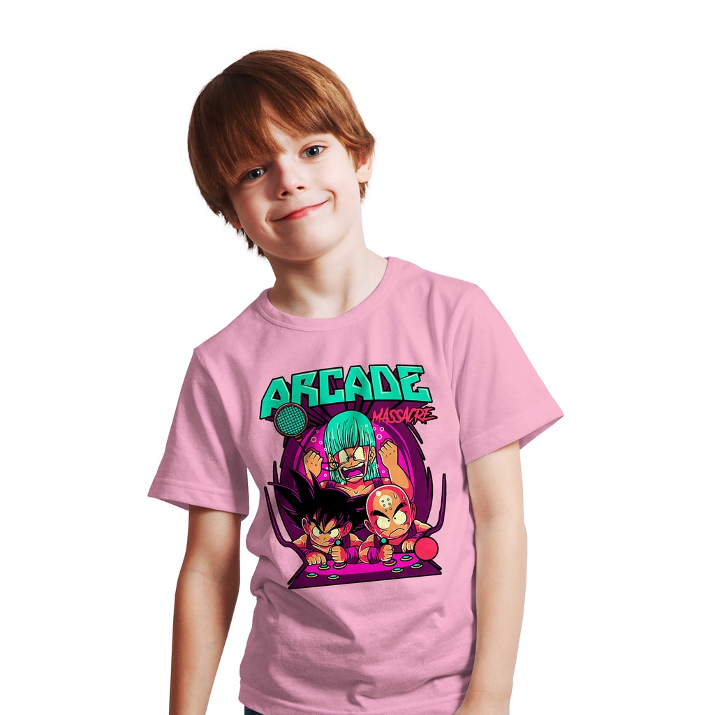 T-SHIRT ANAK GOHAN ARCADE MASSACRE PREMIUM DISTRO PRO X