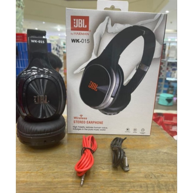 Earphone Headphone JBL WK-015 Bluetooth