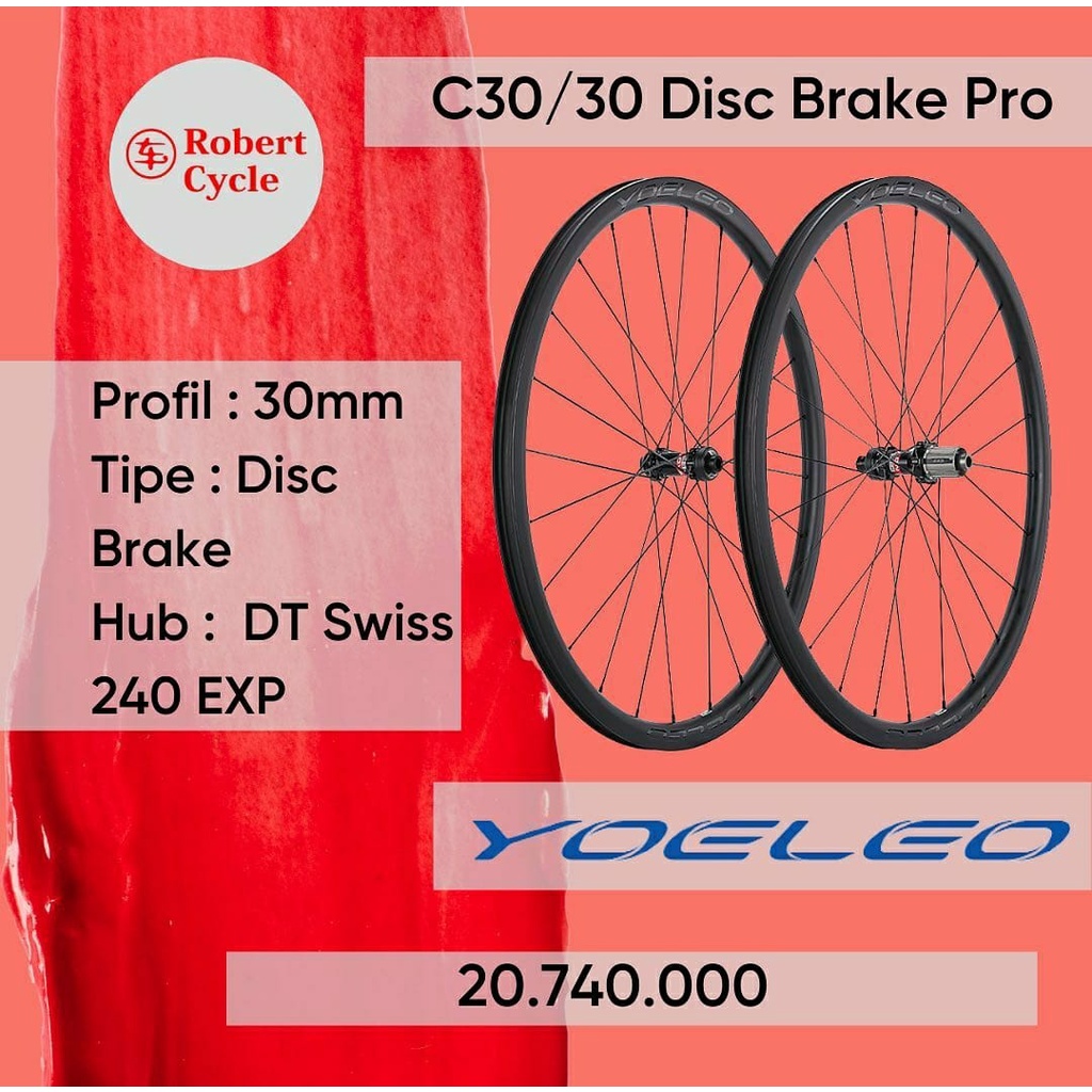 Wheelset Yoeleo STD/SL/PRO | Wheelset Roabike | Velg Yoeleo