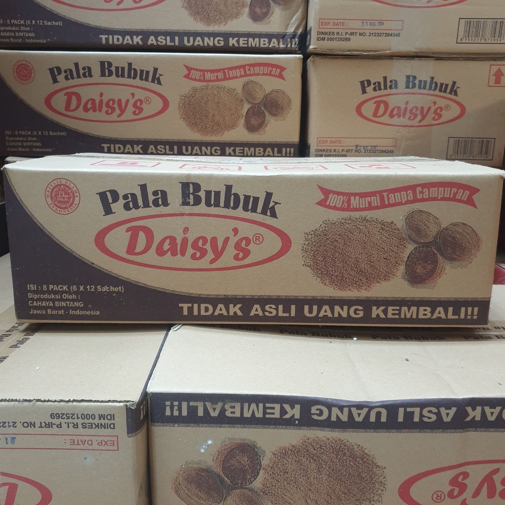 [Dus] Bumbu Masak Instan Pala Bubuk Daisy