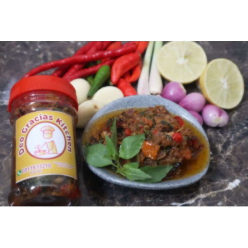 

SAMBAL CAKALANG Deo Gracias Kitchen