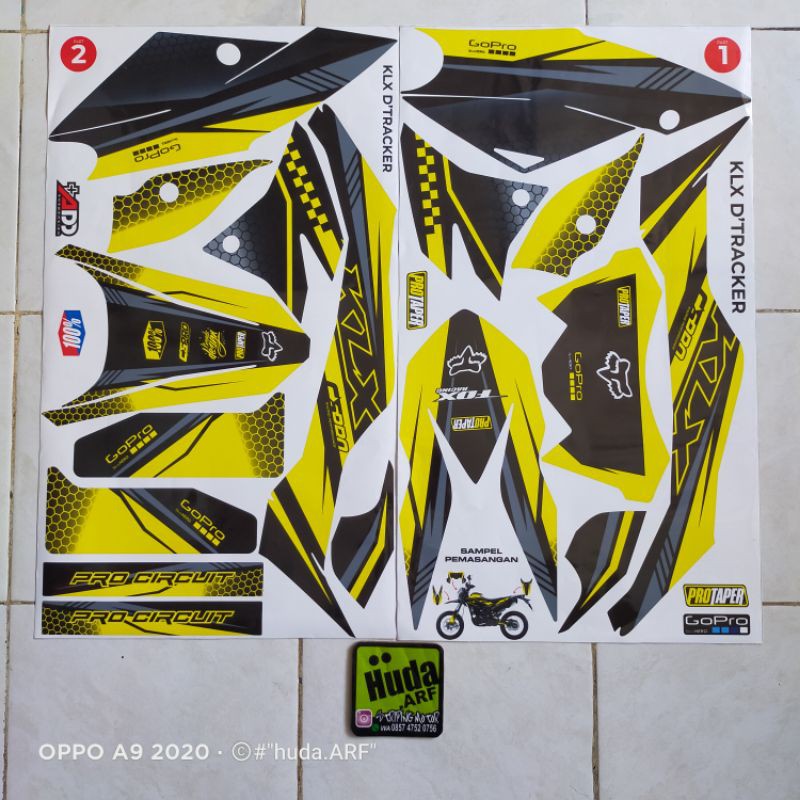 striping klx dtracker variasi D TRACKER kawasaki KLX D'TRACKER variasi DTRACKER striping D TRACKER
