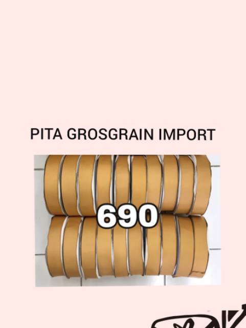 100 YARD - 5/8&quot;  PITA GROSGRAIN IMPORT PREMIUM 1.6 CM