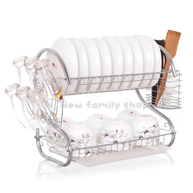 Paling Murah Nfs004 Rak Pengering Peralatan Makan Bahan Stainless Steel Jgo9GRIqqZb7Z