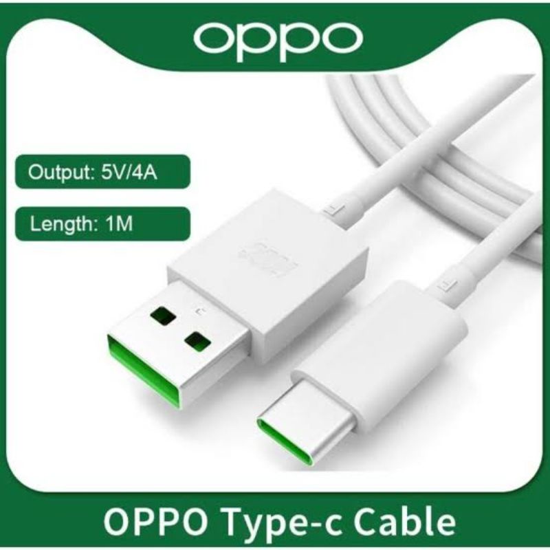 Kabel Data Oppo VOOC MICRO USB/ VOOC TYPE C Cable oppo Flash Charging Vooc