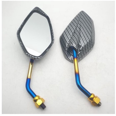KACA SPION CARBON TANGKAI TWOTONE SPION KARBON BEAT,JUPITER