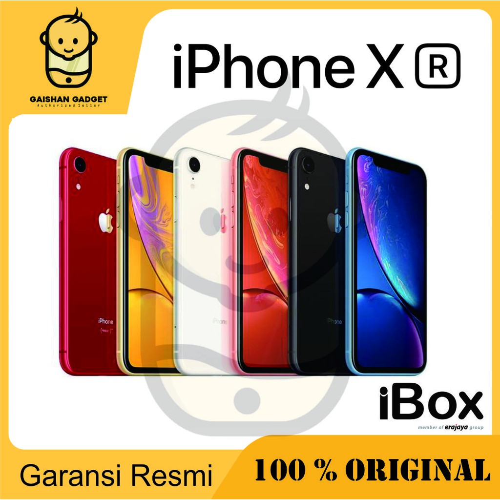 iPhone XR 64 + 128 Gb New Segel Garansi Resmi TAM / Apple Indonesia