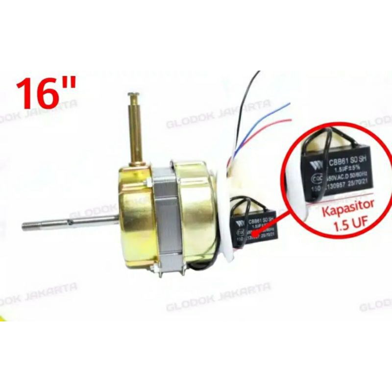 Motor Dinamo Kipas Angin  7116  inch Merk Cosmos, Sanken, KDK, dan Merk Lainnya