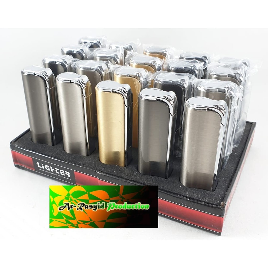 Best Item Korek Api Las Lighter Smoking Set Metalik