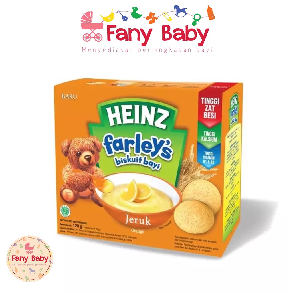 HEINZ FARLEY'S BISKUIT BAYI 120GR