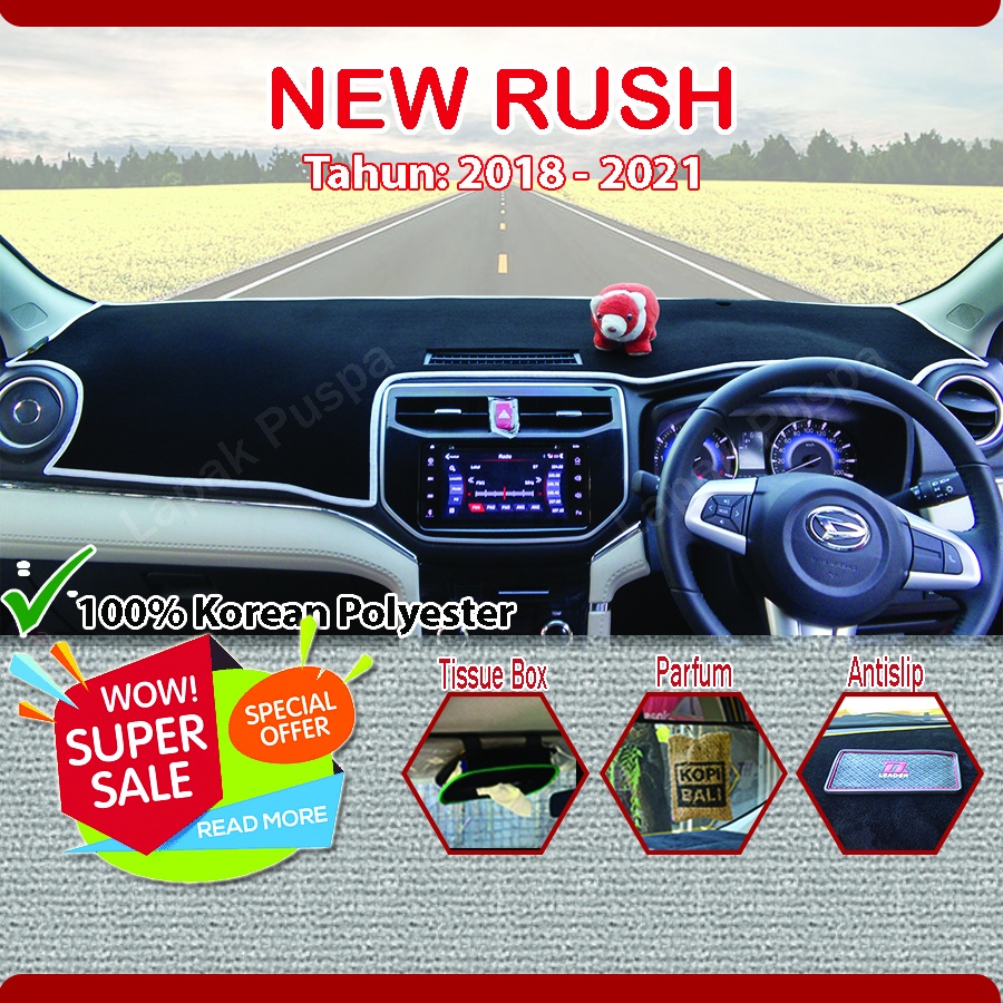 Karpet Dashboard Mobil New Rush