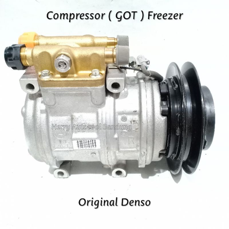 Jual Compressor / Kompressor Ac Mobil Freezer Original Denso As 17