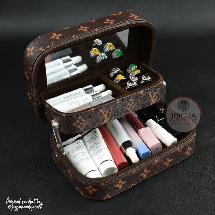 Buruan Serbu] Beautycase / Case Makeup / Travel Tas Kosmetik Pouch - Lv Mono