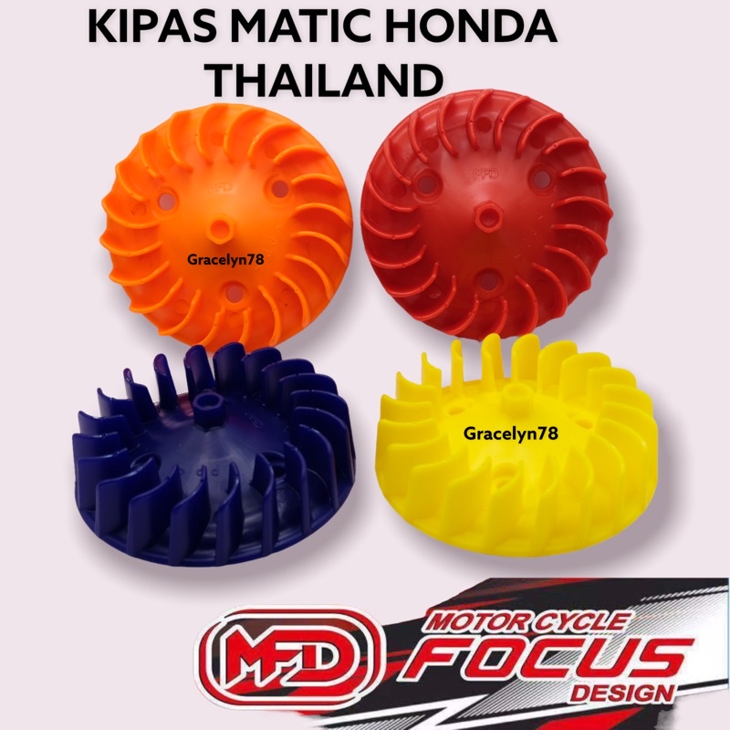 kipas honda beat matic beat fi esp karbu vario 110 nylon thailand