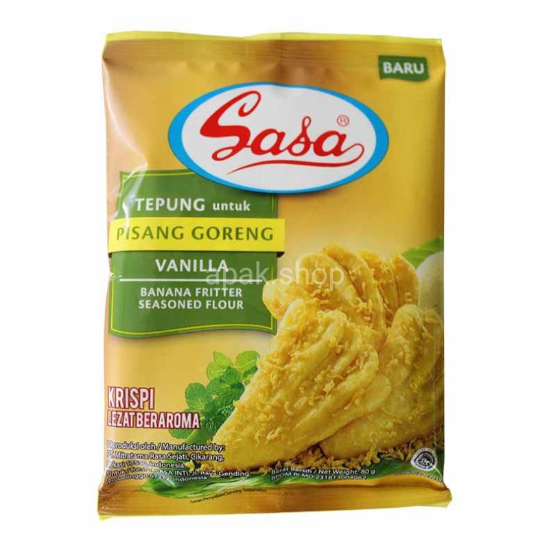 

TEPUNG GORENG PISANG SASA 210 gram