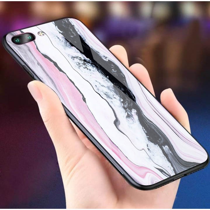 [K33] Soft Case Glass Marble For Oppo/Vivo/Xiaomi/Samsung/Iphone/Realme