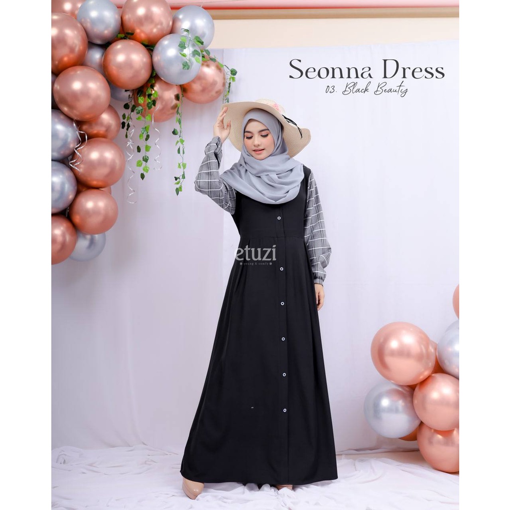 Gamis dewasa Seonna Dress by Etuzi