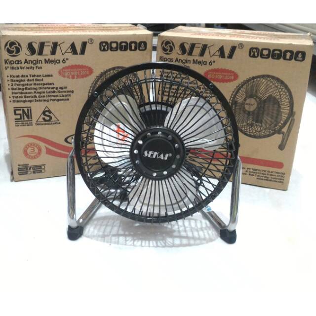 Kipas Angin Meja Sekai 6" HFN 650