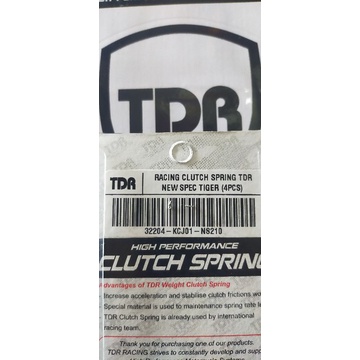 TDR RACING SPRING CLUTCH PER PIR KOPLING TIGER SONIC JUPITER Z MX RX KING NINJA SATRIA FU SCORPIO BYSON KLX KHARISMA SUPRA X 125