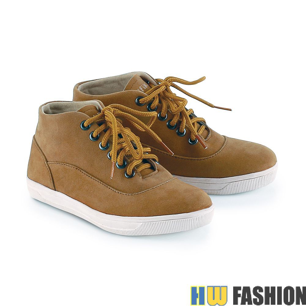 Infikids - KID 147 Sepatu Sekolah Anak Laki Canvas Brown murah original cibaduyut keren