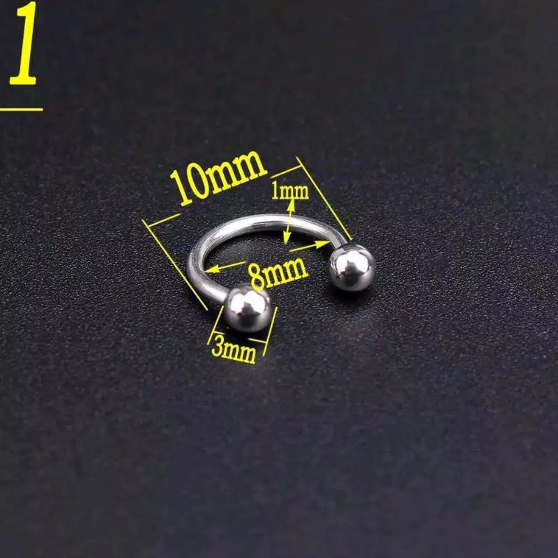 BARBEL SEPTUM / ANTING HIDUNG / BARBEL C
